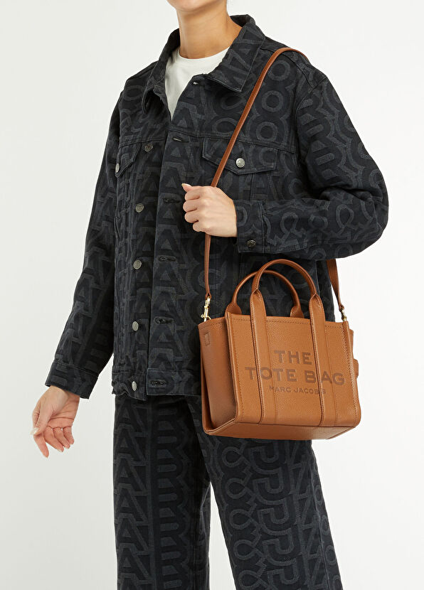 Marc Jacobs Small Tan Womens Leather Shopping Bag - 2