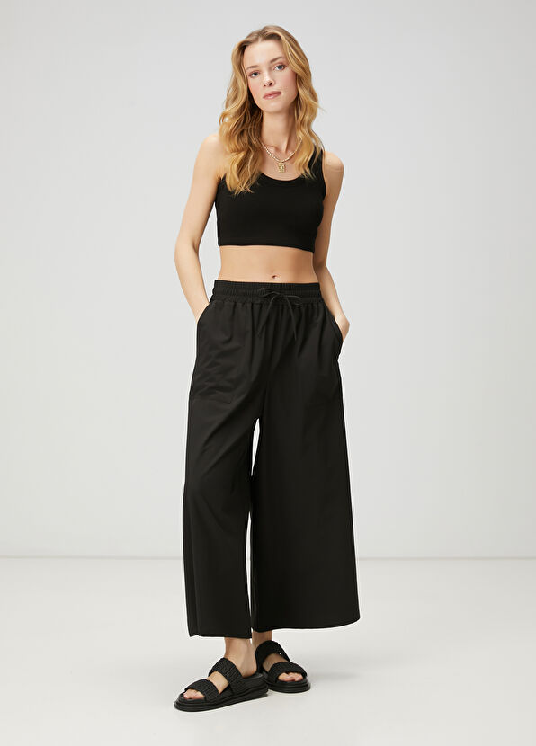 Beymen Club Black Waist Corded Technical Trousers - 2