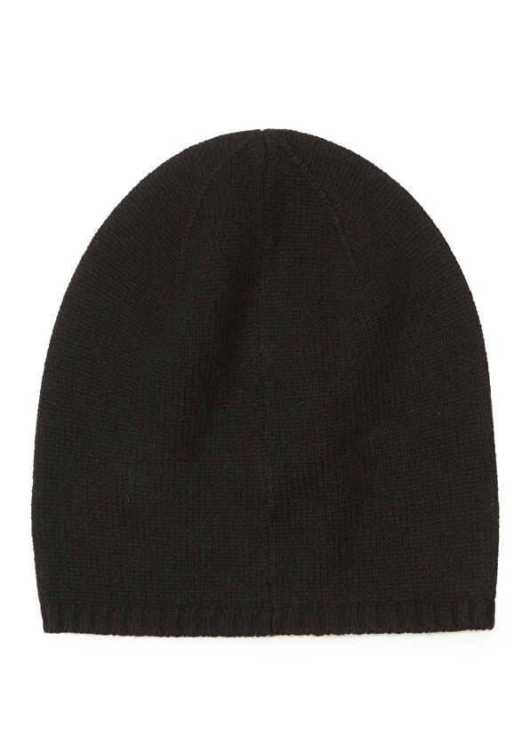 Beymen Club Black Women's Cashmere Blend Wool Beanie - 2