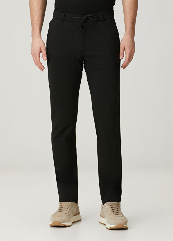 Beymen Club Black Waist Corded Chino Pants - 2