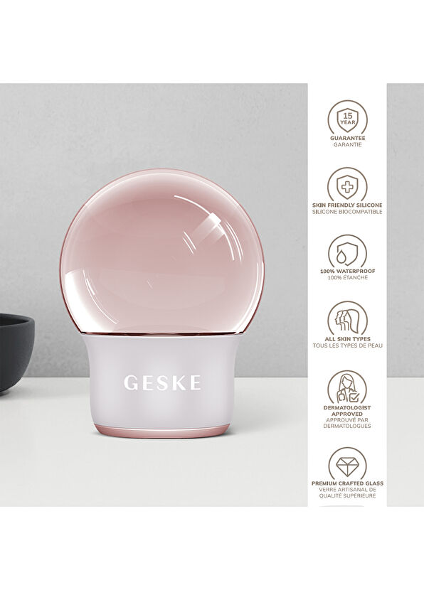 Geske Cool & Warm Face Massager Beyaz Soğutma ve Isıtmalı Yüz ve Vücut Masaj Aleti - 2