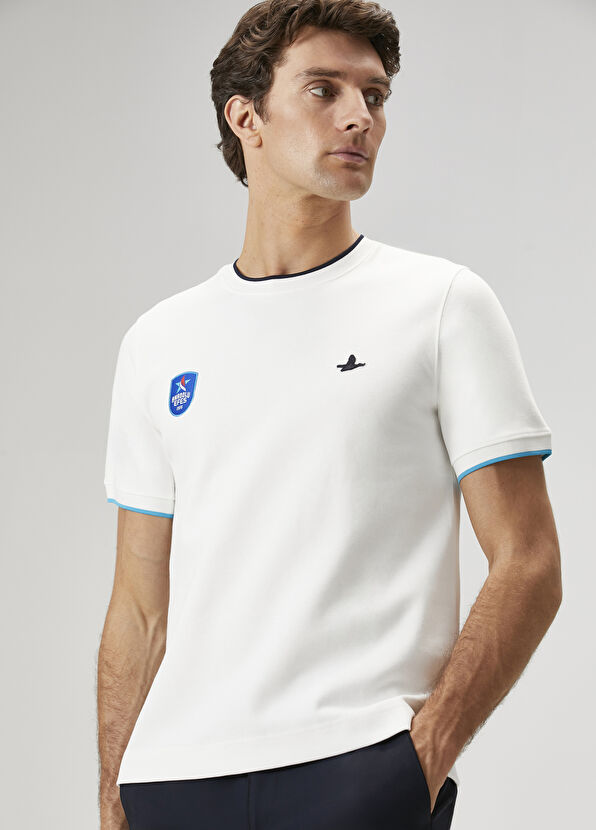 Beymen Club x Anadolu Efes Beyaz Pike T-shirt - 2