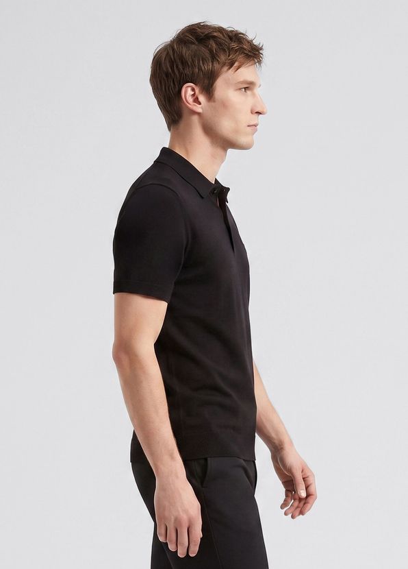 Beymen Club Black Soft Touch Polo Neck Knitwear - 4