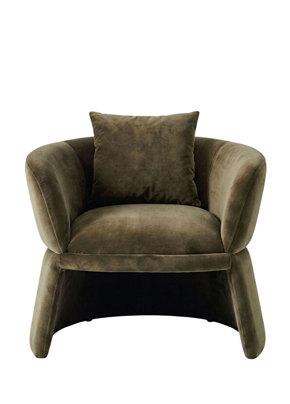 Bekaliving Burano Green Velvet Armchair - 1