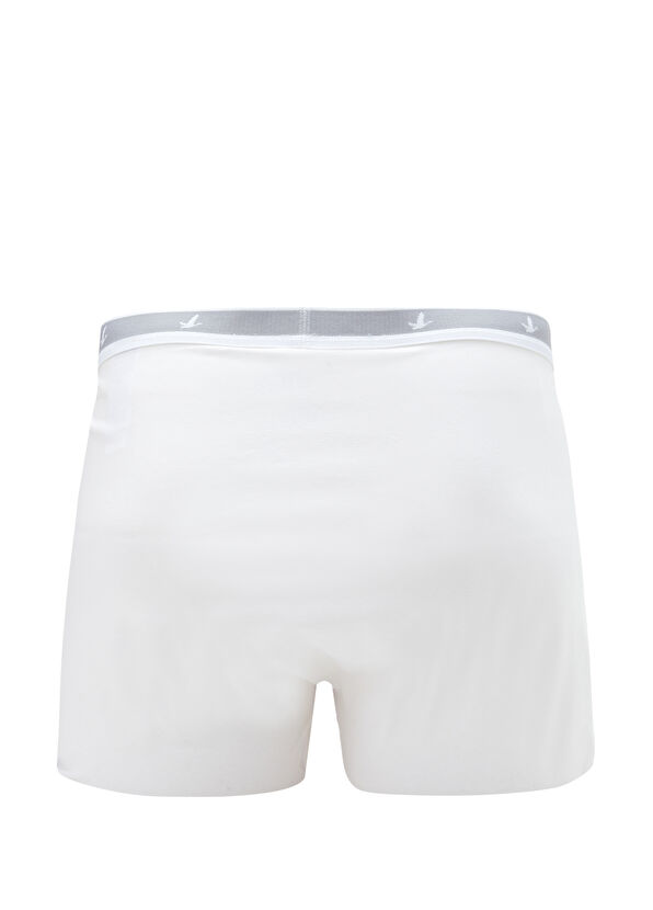 Beymen Club Beyaz Gri 2li Boxer - 2