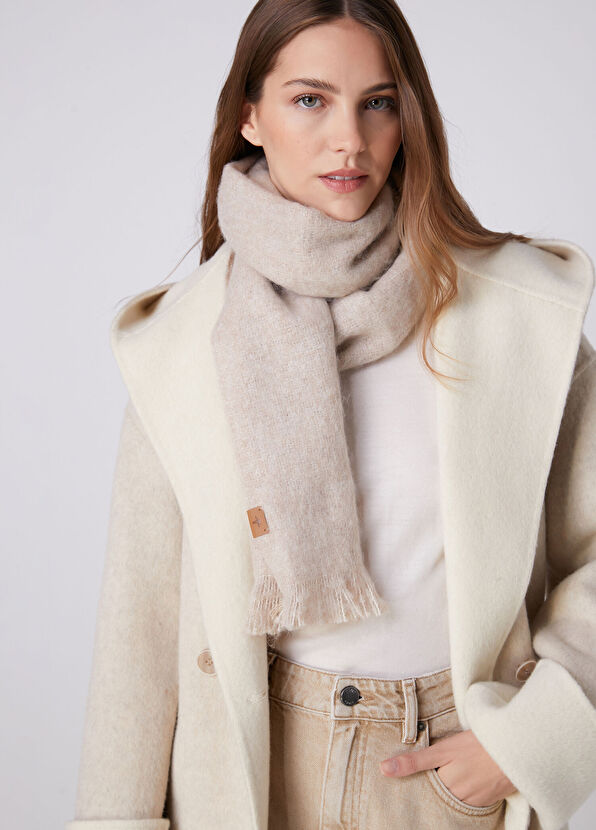 Beymen Club Light Beige Hooded Coat - 2