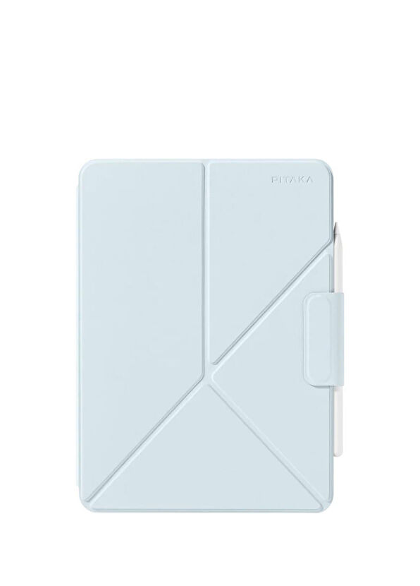 Pitaka MagEZ Folio iPad Pro 11 M4 Uyumlu Mavi Tablet Kılıfı 2024  - 1