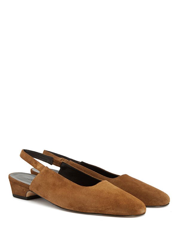 Beymen Club Tütün Süet Topuklu Ayakkabı - 2