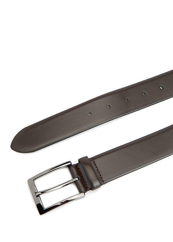 Beymen Club Brown Men's Leather Belt - 2