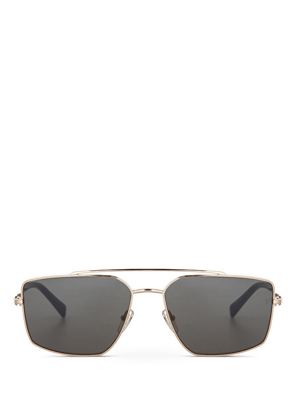 Hermossa Burcu Esmersoy x Hermossa HM 1666 C1 Pilot Siyah Altın Erkek Güneş Gözlüğü - 1