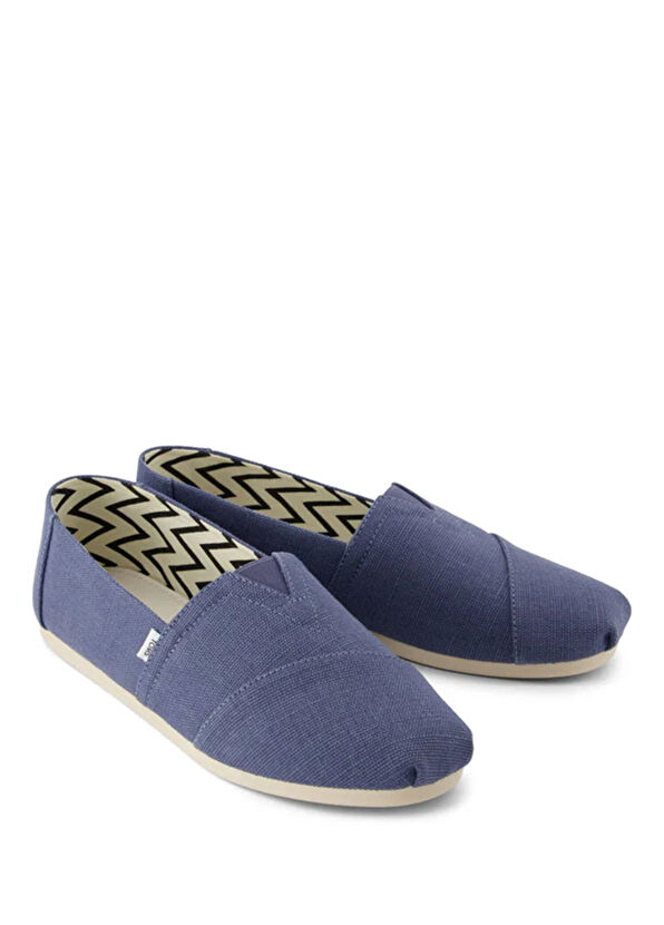 Toms Allpargata Classic Heritage Lacivert Kanvas Erkek Espadril Ayakkabı - 2