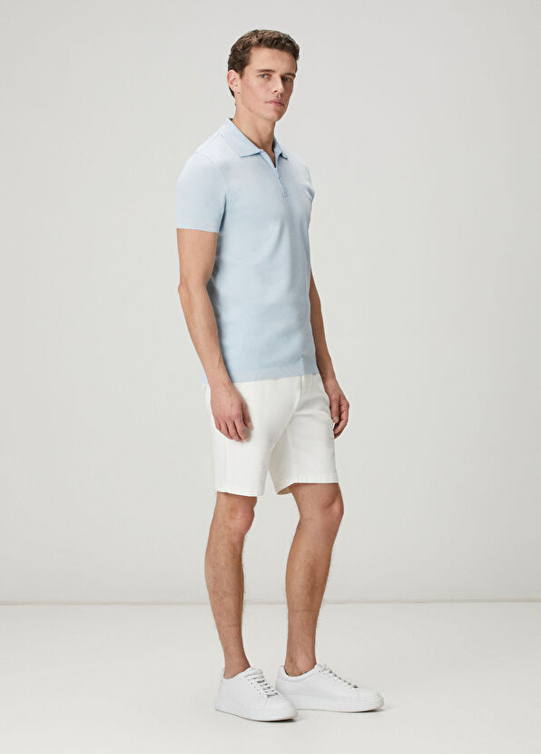Beymen Club Light Blue Slim Fit Polo T-shirt - 3