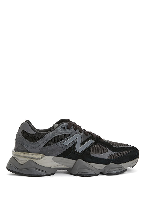 9060 Siyah Erkek Deri Sneaker - Görsel 3