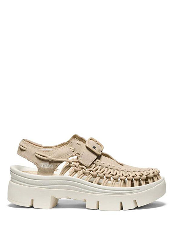 Keen UNEEK PLT Safari Star White Unisex Mary Jane Sandals - 1