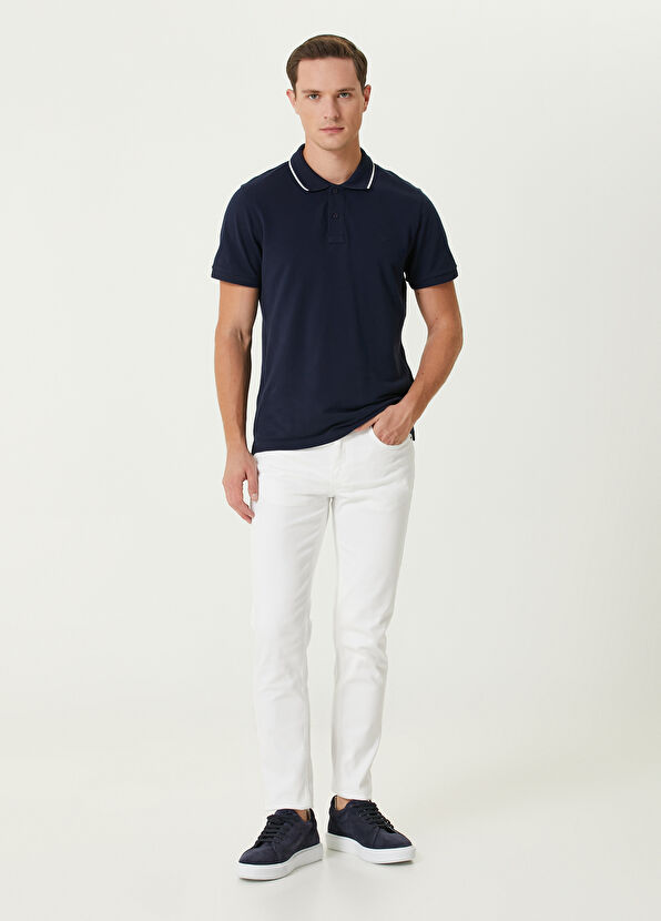 Beymen Club Slim Fit Beyaz Jean Pantolon - 1