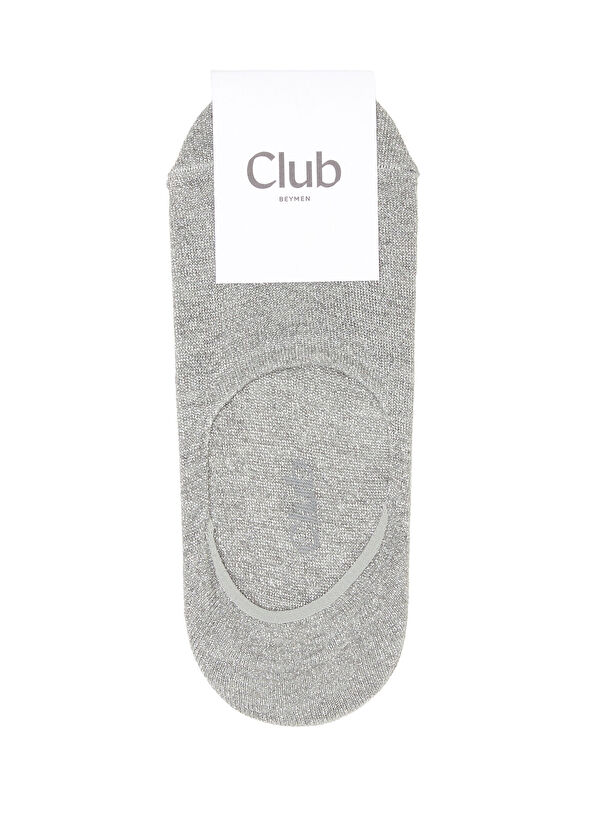 Beymen Club Gri Simli Kadın Suba Çorap Seti - 1
