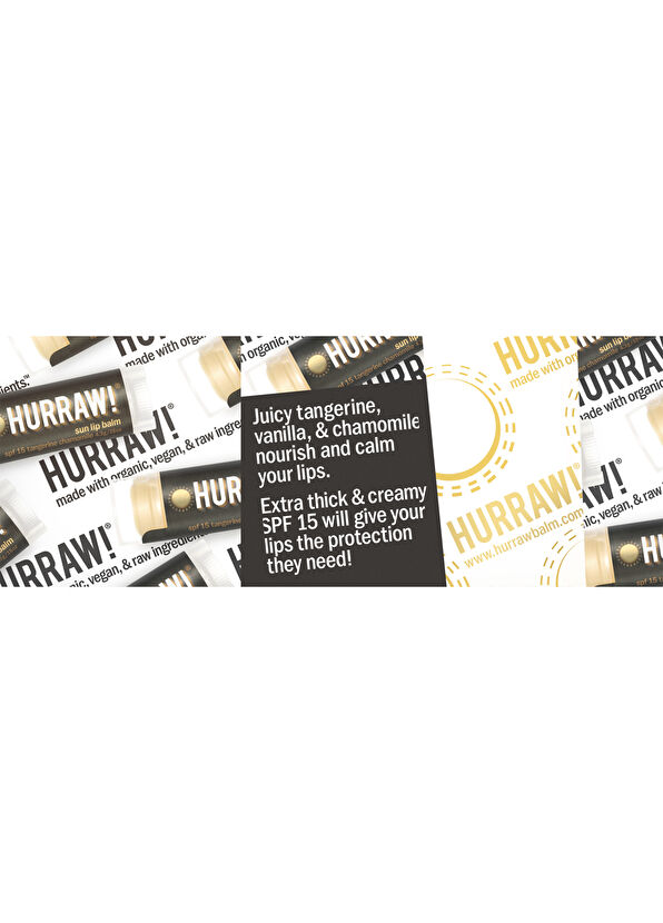 Hurraw Vegan Sun Protection SPF-15 Balm Güneş Koruyucu - 2