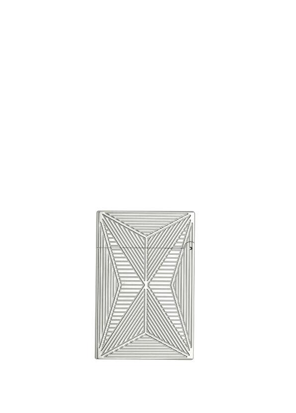 S.T. Dupont Fire X Ligne 2 Gümüş Çakmak - 2