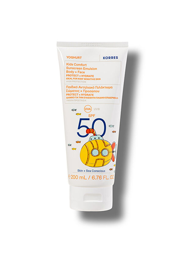 Korres Yoghurt Kids SPF50 Kids Face and Body Sunscreen 200 ml - 2