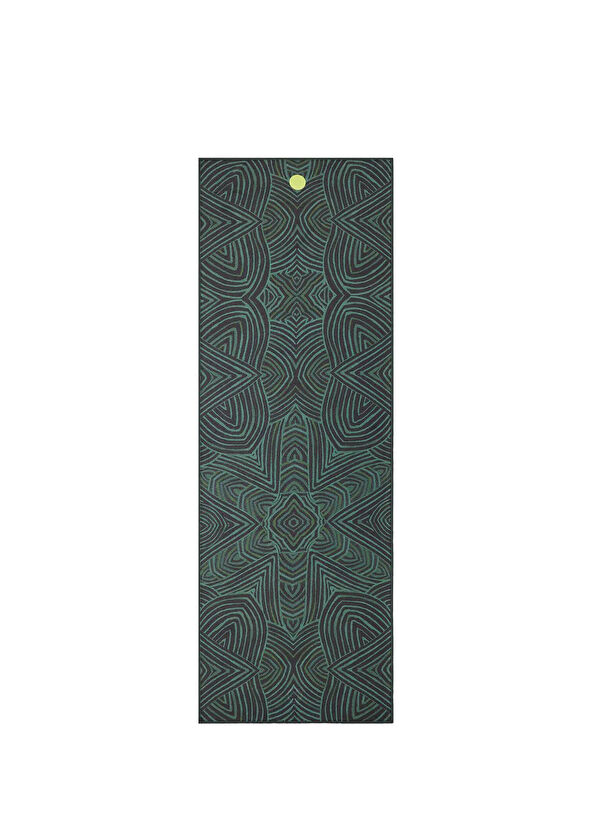 Manduka Yogitoes® Vision Green Yoga Mat Towel - 1