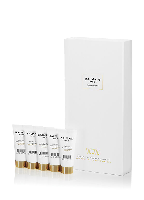 Balmain 5 Week Enriching Hair Treatment Canlandırıcı Saç Bakım Seti 5 x 20 m l - 1