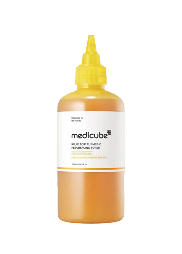 Medicube Kojic Acid Turmeric Resurfacing Toner Skin Tone Equalizing Tonic 250 ml - 1