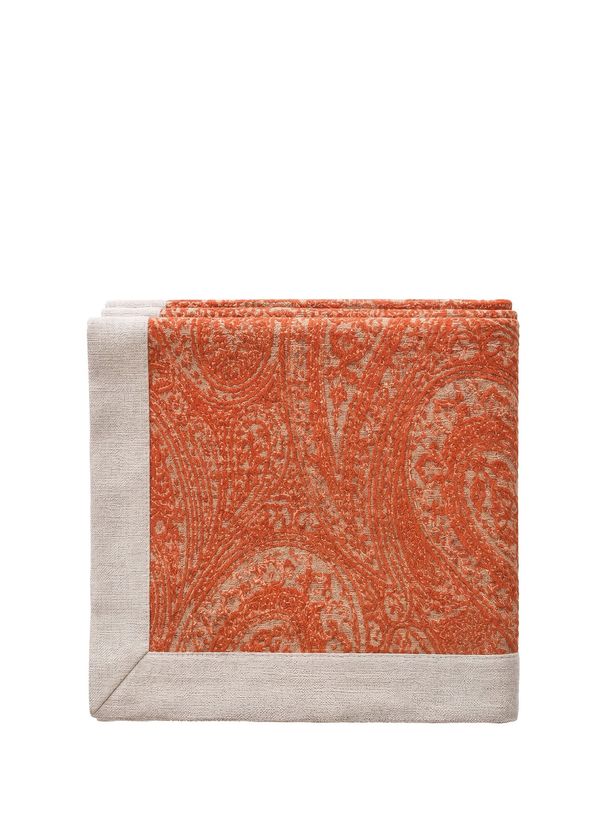 22 Maggio Istanbul Oriente Shawl Patterned Terracotta Sofa Shawl 140 × 175 cm - 1