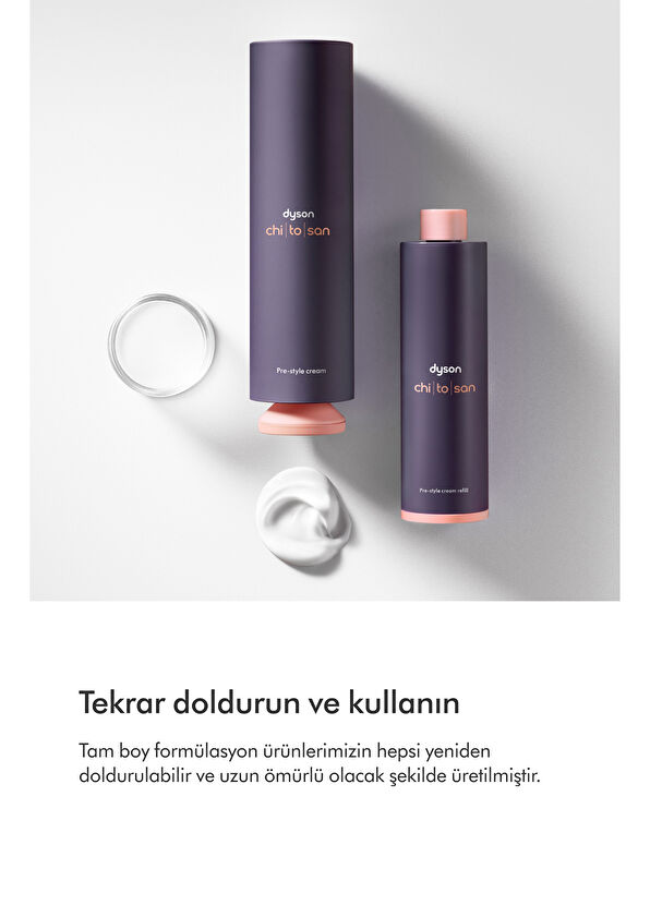 Dyson Chitosan™ Şekillendirme Öncesi Saç Kremi (Kıvırcık/Bukleli ve İnce Telli Saçlar 100 ml) - 2