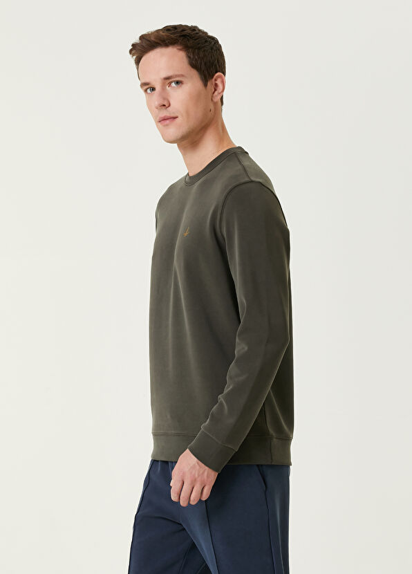 Beymen Club Haki Logolu Sweatshirt - 4