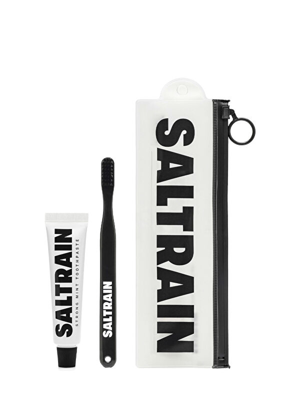 Saltrain Strong Mint Diş Macunu + Diş Fırçası Seyahat Seti - 1