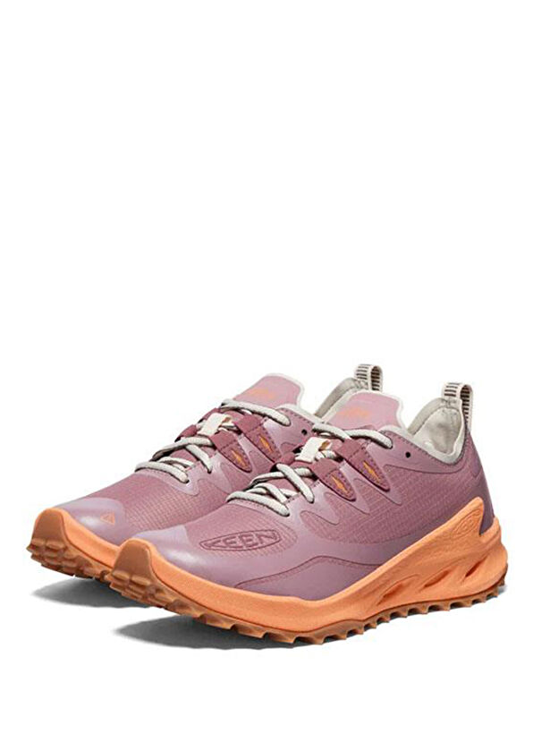 Keen Zionic Speed Nostalgia Rose Tangerine Women's Walking Shoes - 2