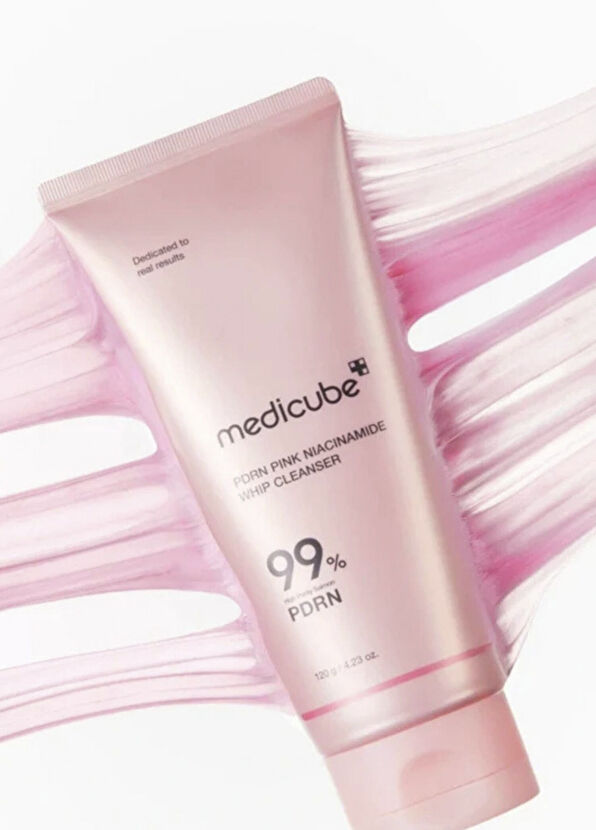 Medicube PDRN Pink Niacineamide Whip Cleanser Arındırıcı Yüz Temizleme Köpüğü 120 gr - 2
