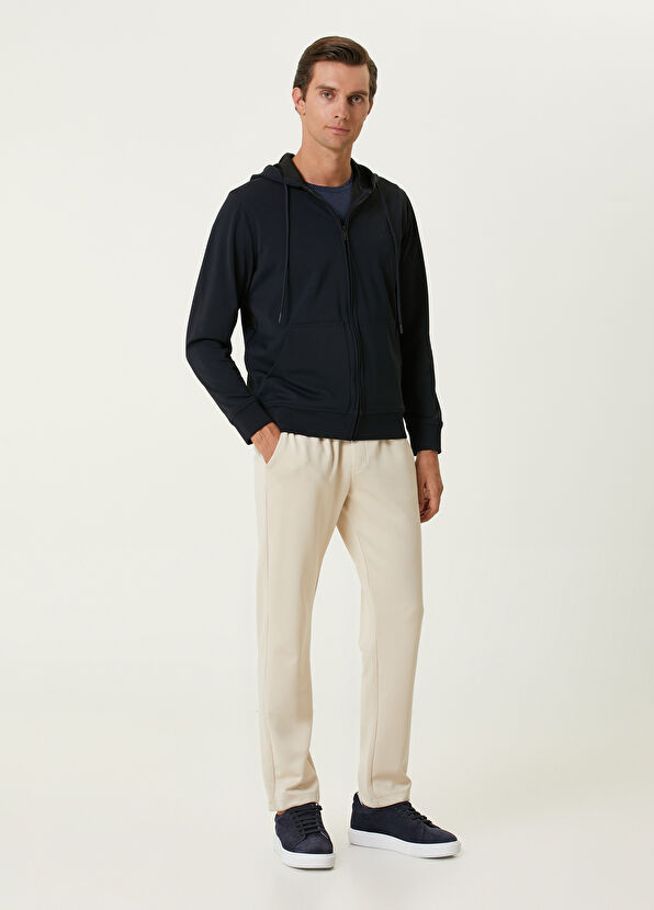 Beymen Club Koyu Mavi Logolu T-shirt - 3