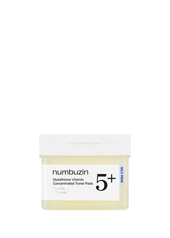 Numbuzin No.5+ Glutathione Vitamin Concentrated Brightening 70's Tonic Pad - 1