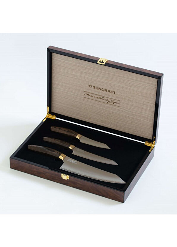Suncraft Elegancia Çelik Şef Bıçak Seti - 2