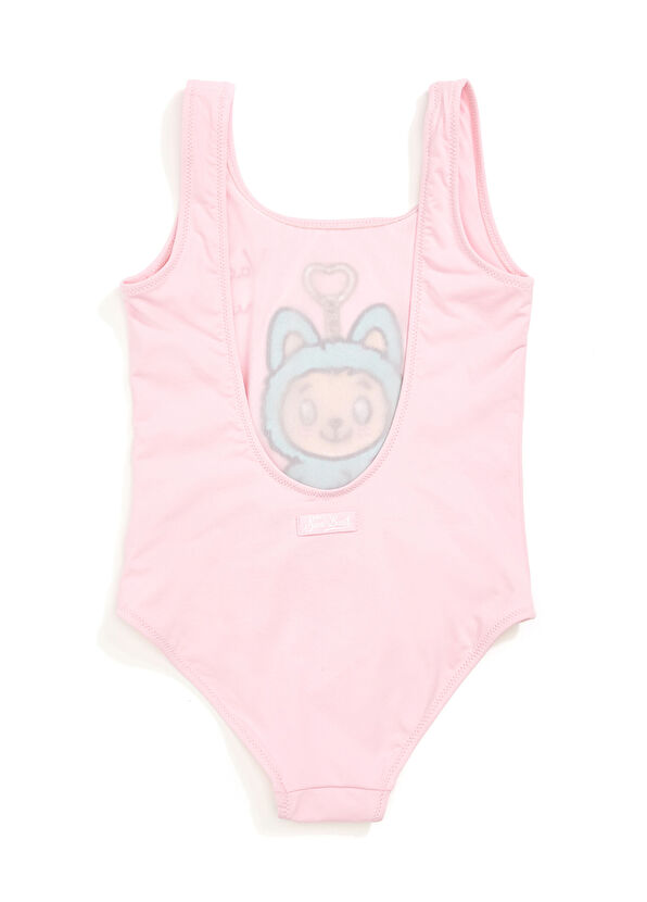 MC2 (Saint Barth) Cara Light Pink Girl Swimsuit - 2