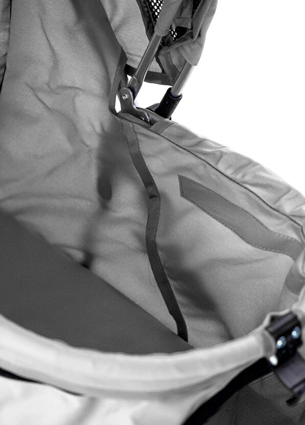 Zampa Favorite Grey Cat and Dog Transport Trolley - 3