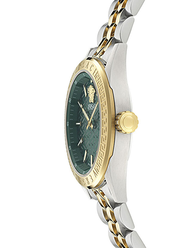 VRSCVE8I00424 Altın Metalik Gri Kadın Kol Saati - Görsel 3