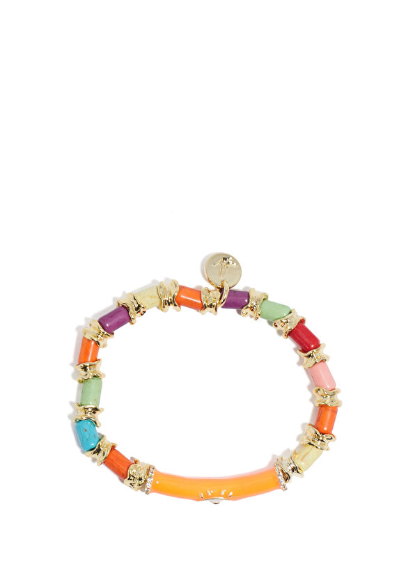 Beymen Club Çok Renkli Doğal Taşlı Kadın Bileklik - 2