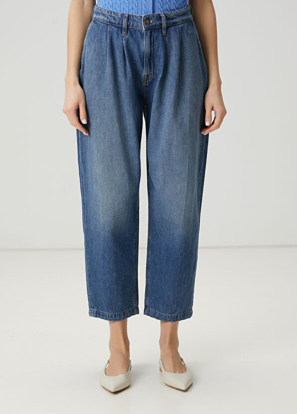 Beymen Club Blue Carrot Form Jeans - 4