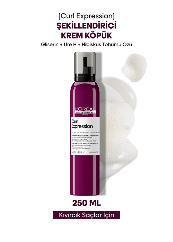 Loreal Professionnel Curl Expression Kıvırcık Saçlar İçin Şekillendirici Krem Köpük 250 ml - 2