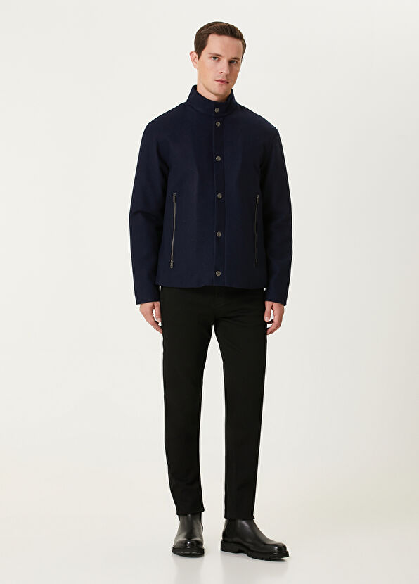 Beymen Club Lacivert Yün Ceket - 4