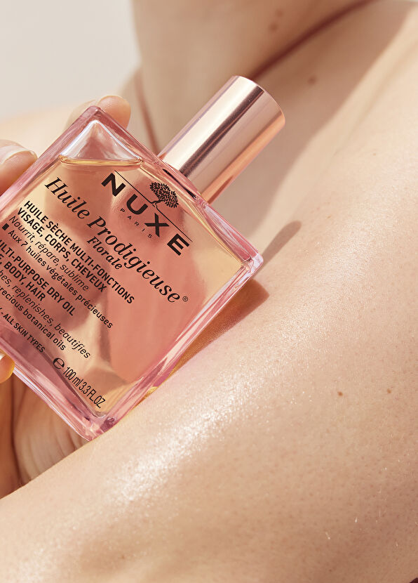 Nuxe Flower Scented Face Body Hair Multipurpose Dry Oil - 4