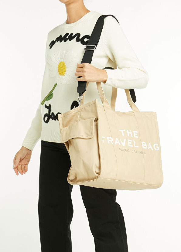 Bej Kadın Seyahat Çantası - Görsel 3