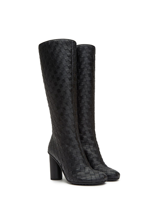 Siyah Kadın Deri Çizme - Görsel 3