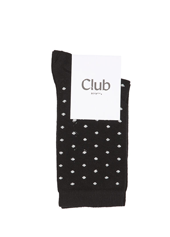 Beymen Club Black Polka Dot Women's Stockings - 1