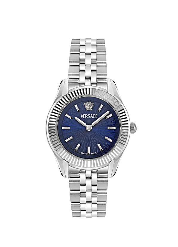 Versace VRSCVE9CA0124 Metalik Gri Kadın Kol Saati - 1