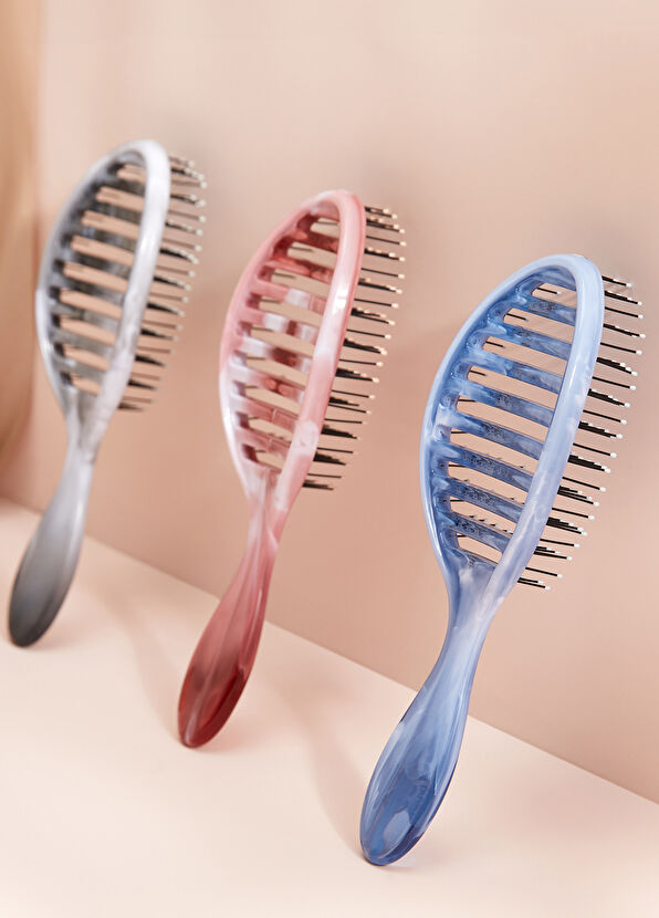 Wet Brush Speed Dry Sweet Seaglass Pembe Saç Fırçası  - 4