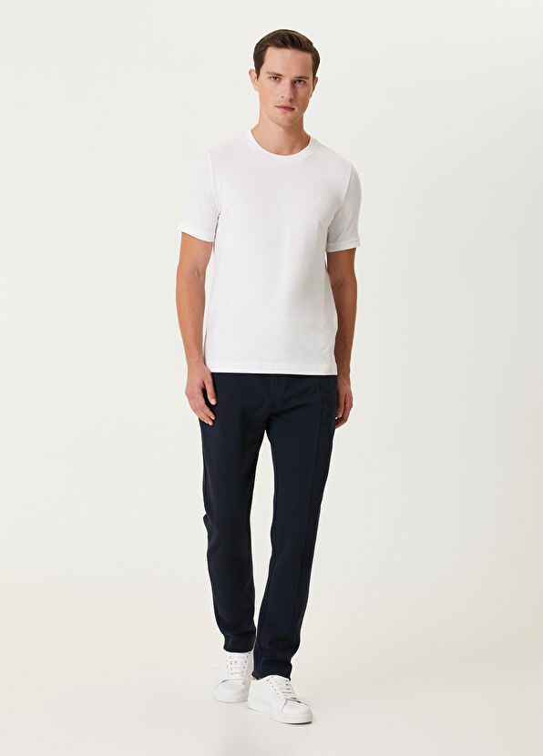 Beymen Club Navy Blue Waist Corded Jogger Sweatpants - 1