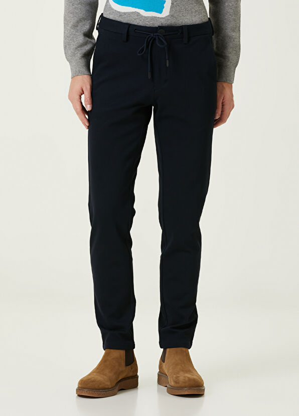 Beymen Club Lacivert Beli Kordonlu Spor Pantolon - 2